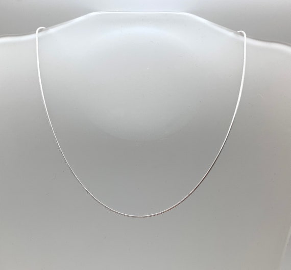 1.2mm Sterling Snake Chains - 16 1.2mm Sterling Snake Chains - 16