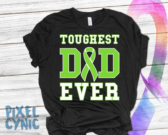 Men S Non Hodgkins Lymphoma Cancer Awareness Toughest Dad Etsy