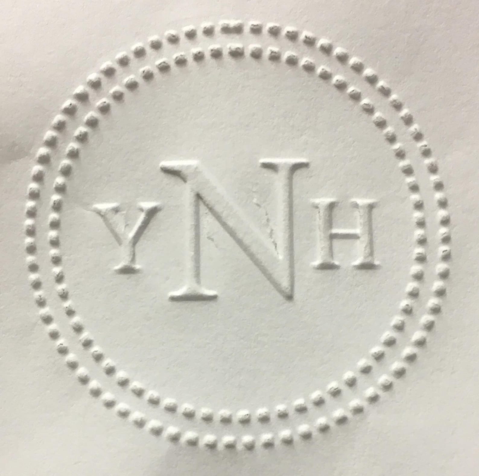 Monogram Embosser Monogram Seal Etsy UK