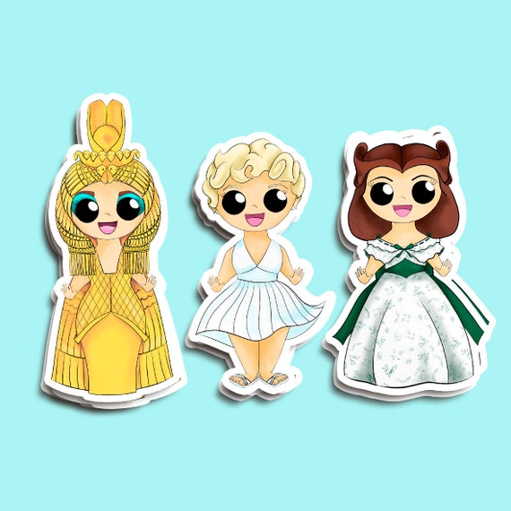 Vinyl Sticker Cleopatra Classic Movie