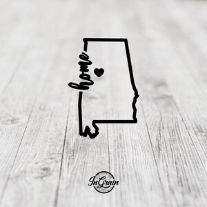 Alabama Svg — Home Svg — State Svg — Pride Svg