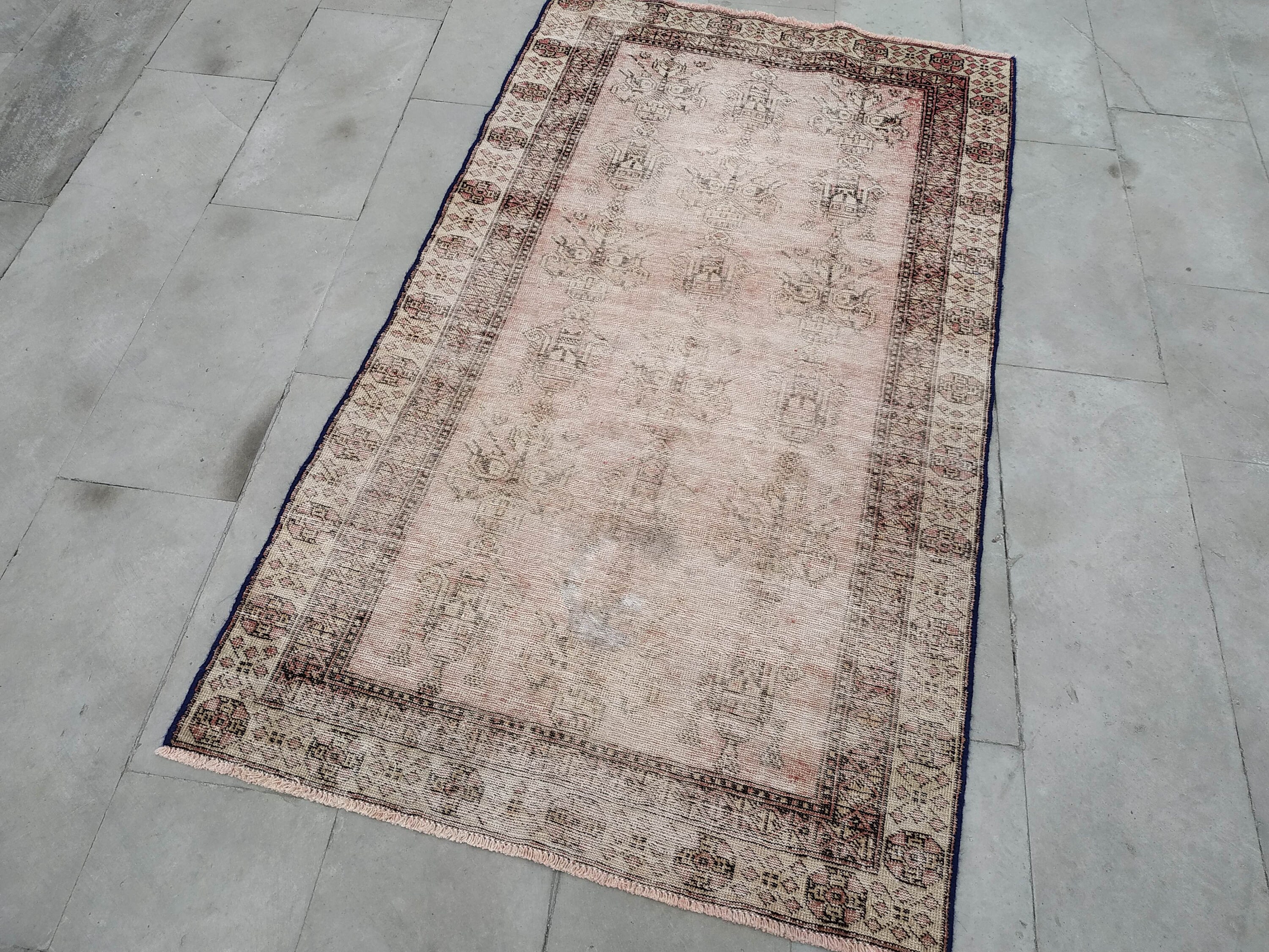 PerserTeppich 35x620 cm vintage brauner Teppich | Etsy