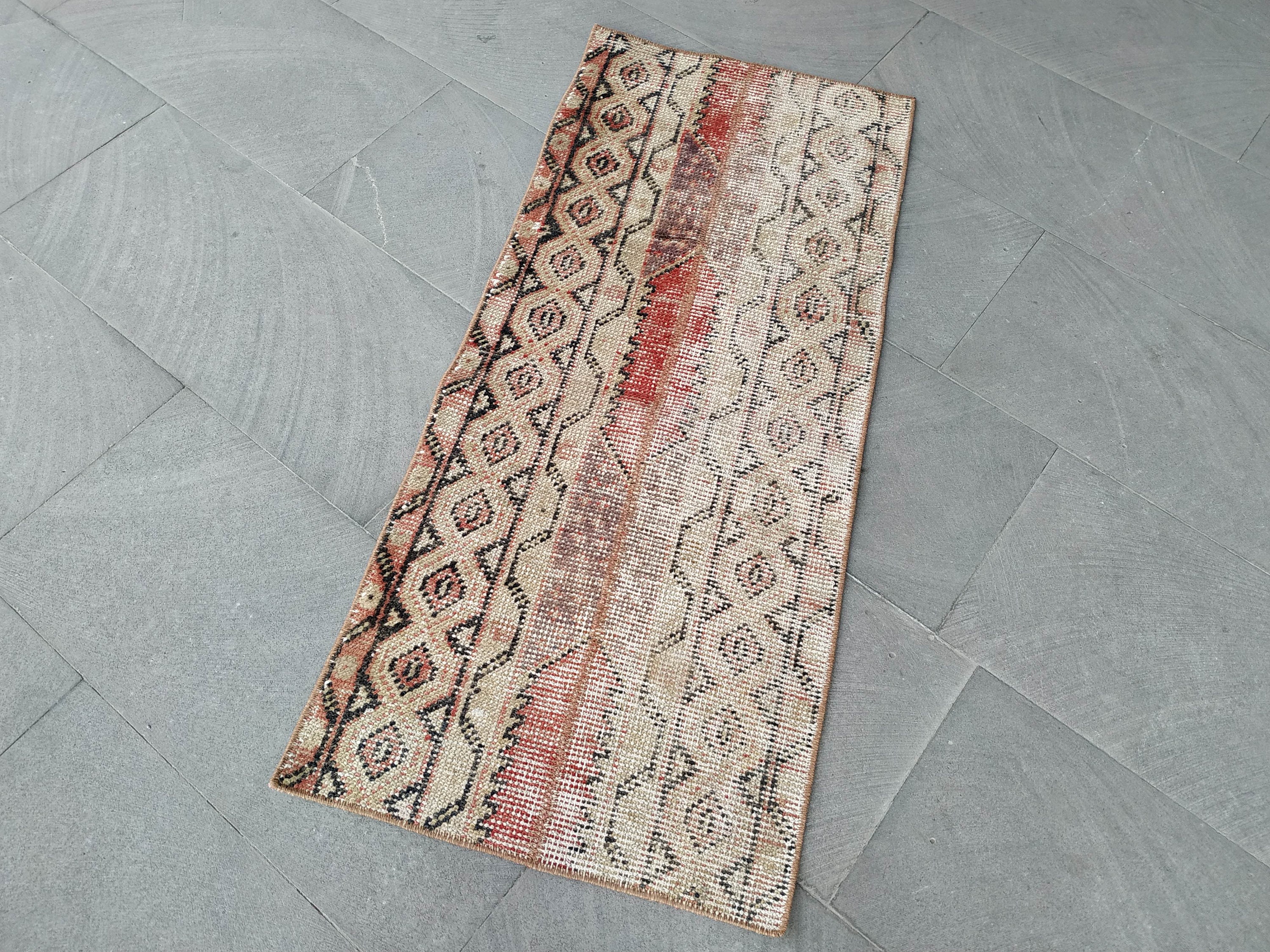 Kleiner Läufer Teppich 17x38 ft Badezimmer Teppich | Etsy