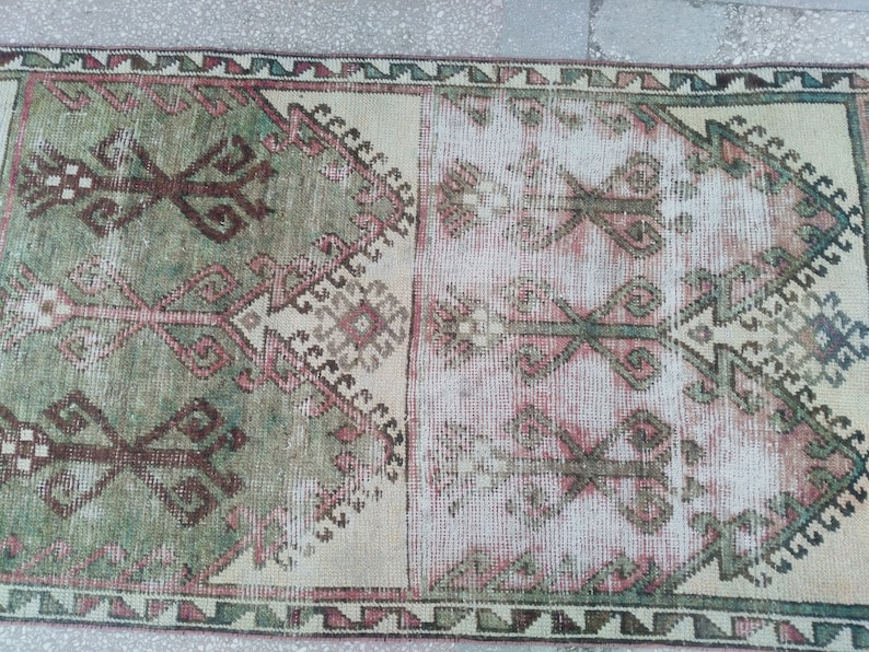 Runner Rug long 3.1x11.3 ft,vintage turkish rug,hand woven rug,persian runner,large area rug,large vintage rug,kilim runner,rug runner
