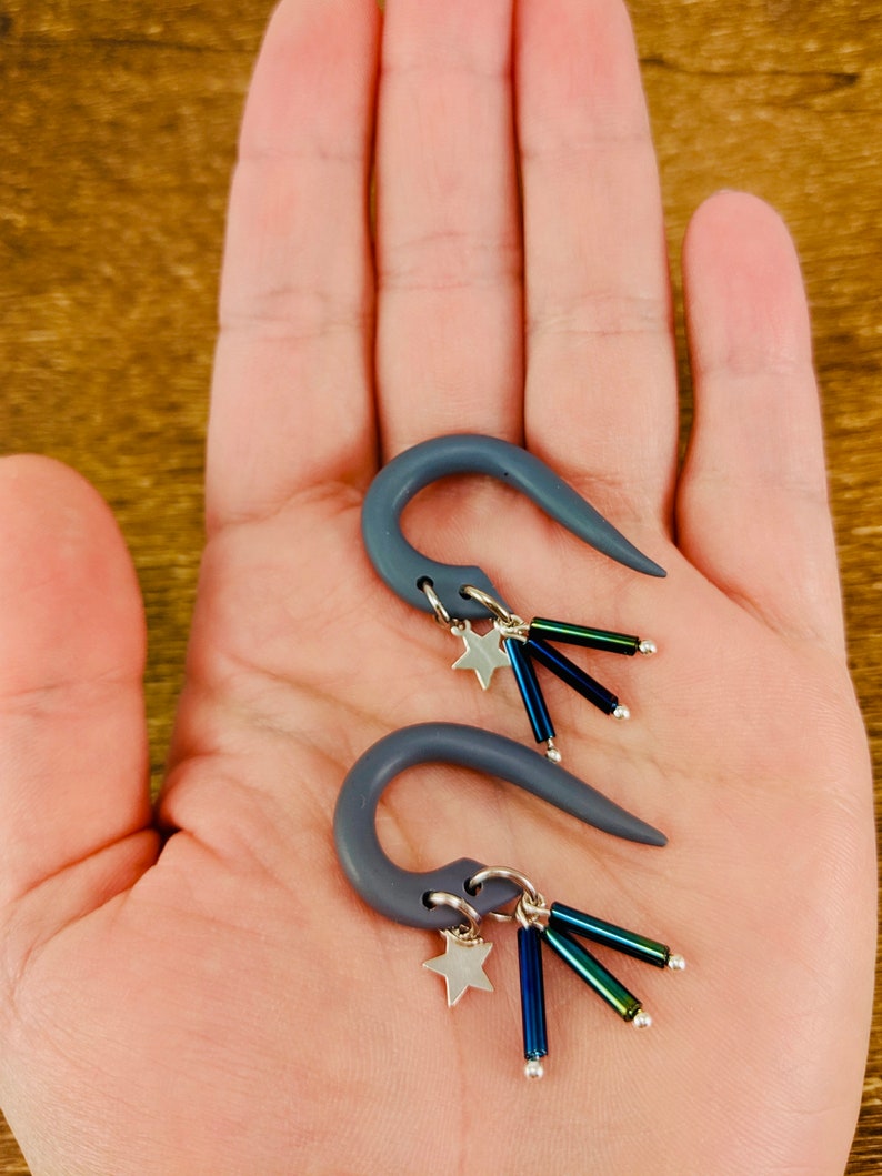 Star Dangle Gauges Converter Gauges Customizable Gauges Etsy