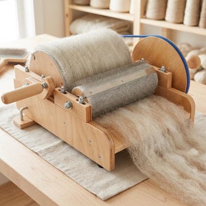 Fiberkardnings- och blandningsverktyg – Premium ullkardningsverktyg/maskiner