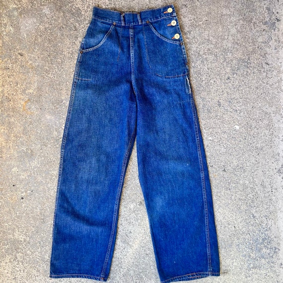 25SSDeformation wide vintage denim jeans（Urban Renewal Vintage 