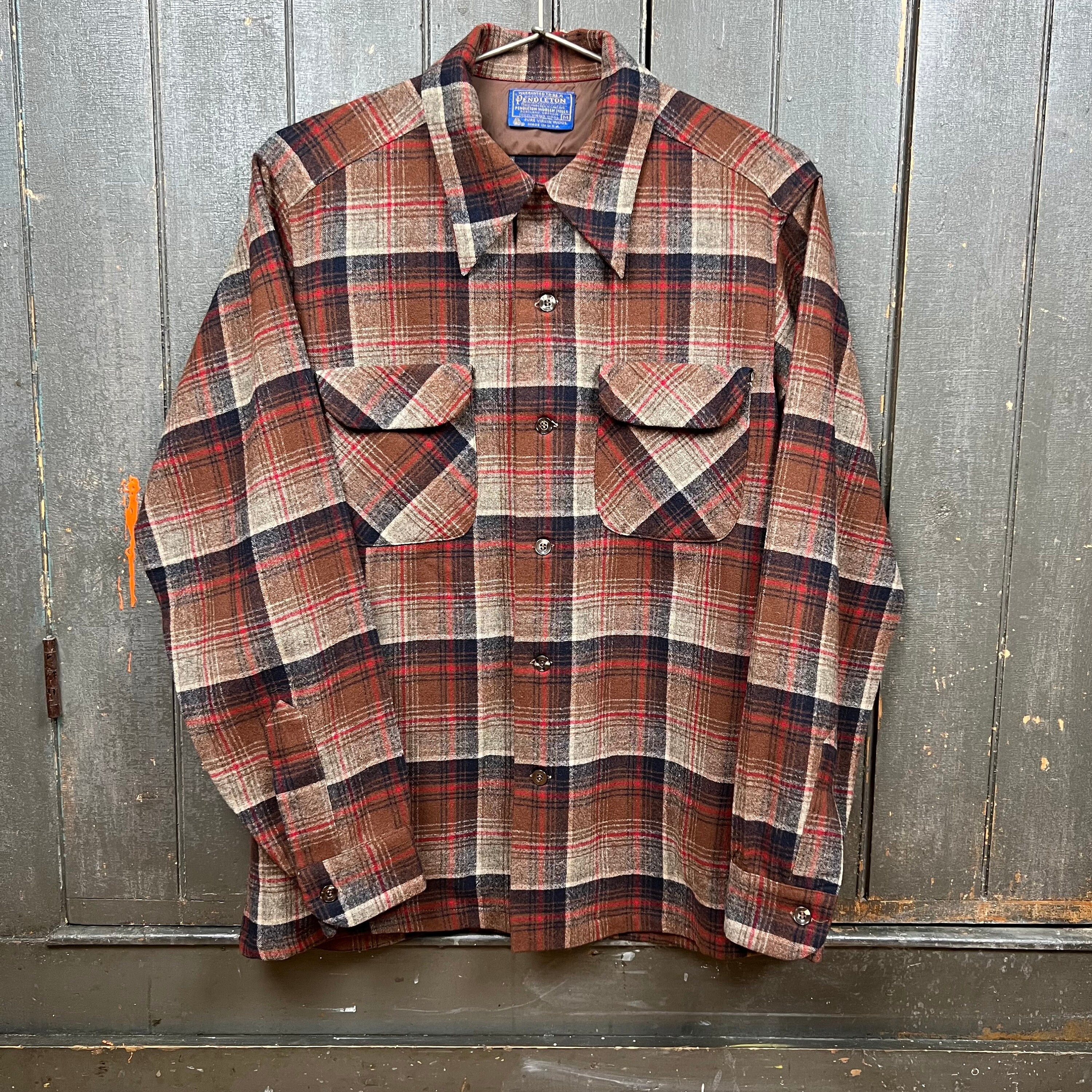 Pendleton Shirts Wool Shirt 70s - Etsy Pendleton Shirts Wool Shirt 70s - Etsy