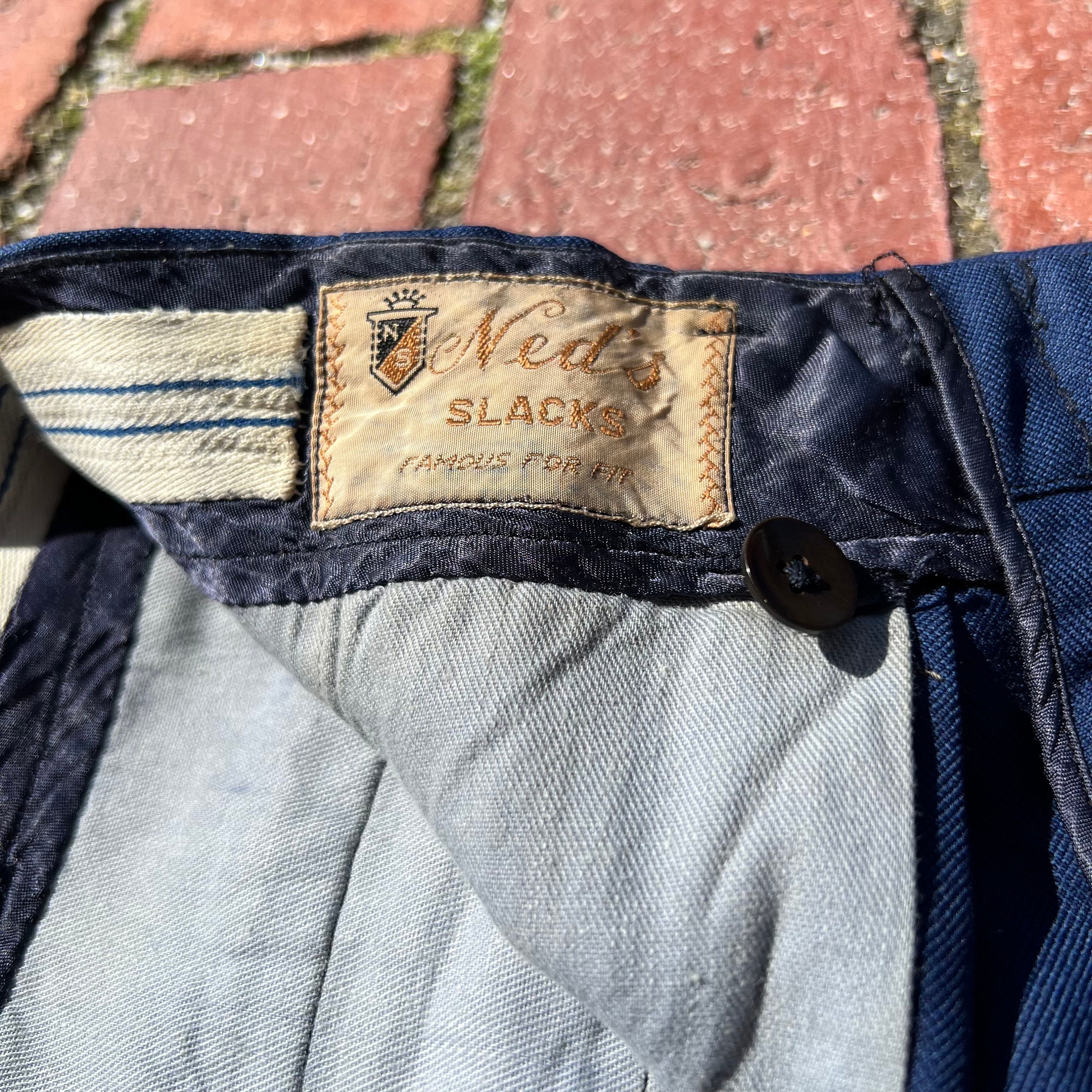 Buy Vintage 40s 50s 26 Gabardine Ned