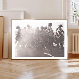 Africa Dance | Wall Art Print | Black Women Art | Black And White Female Portrait | African Photograph | Afro Boho Decor | Women Empowerment