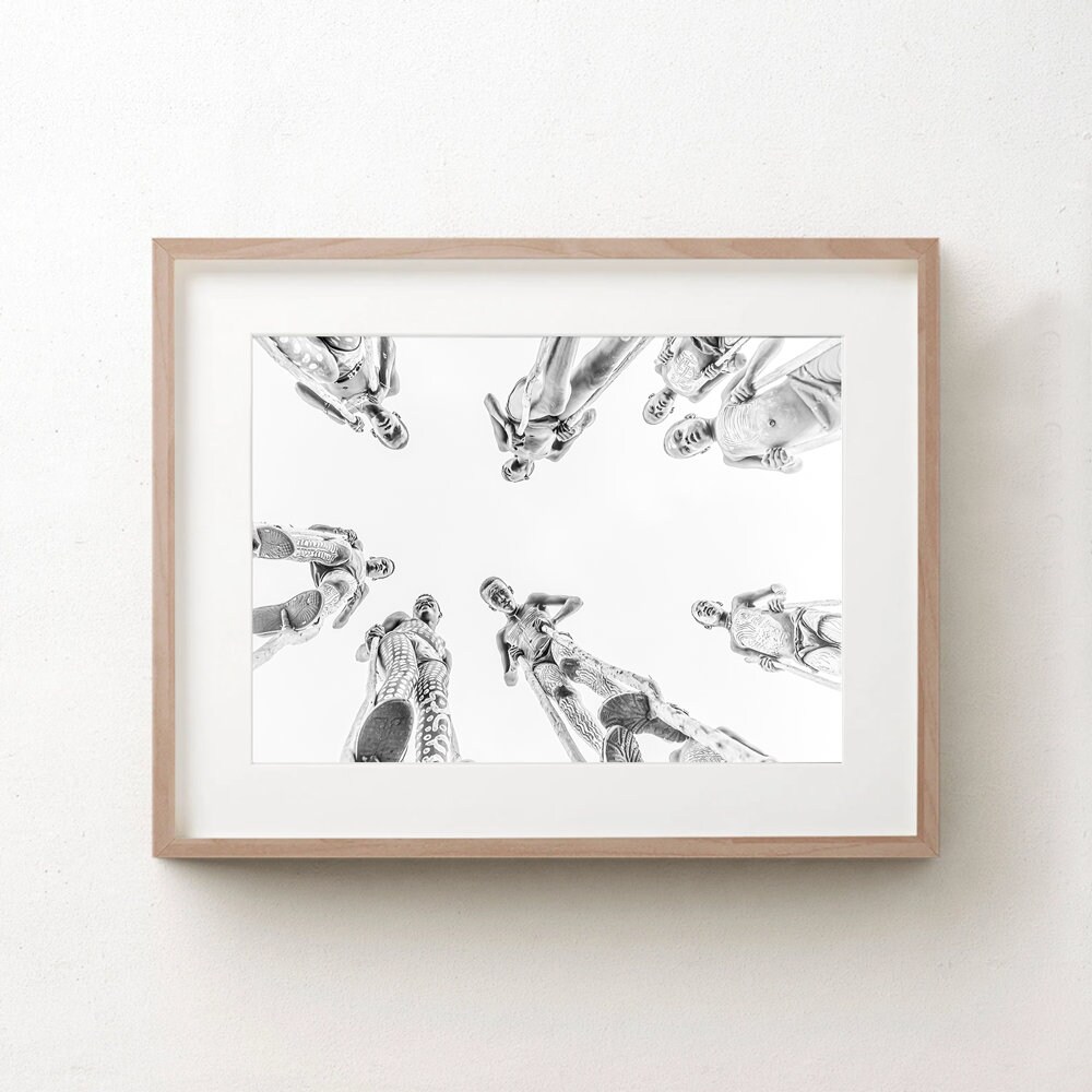 Home & Living Large Wall Art Black And White Photography Housewarming