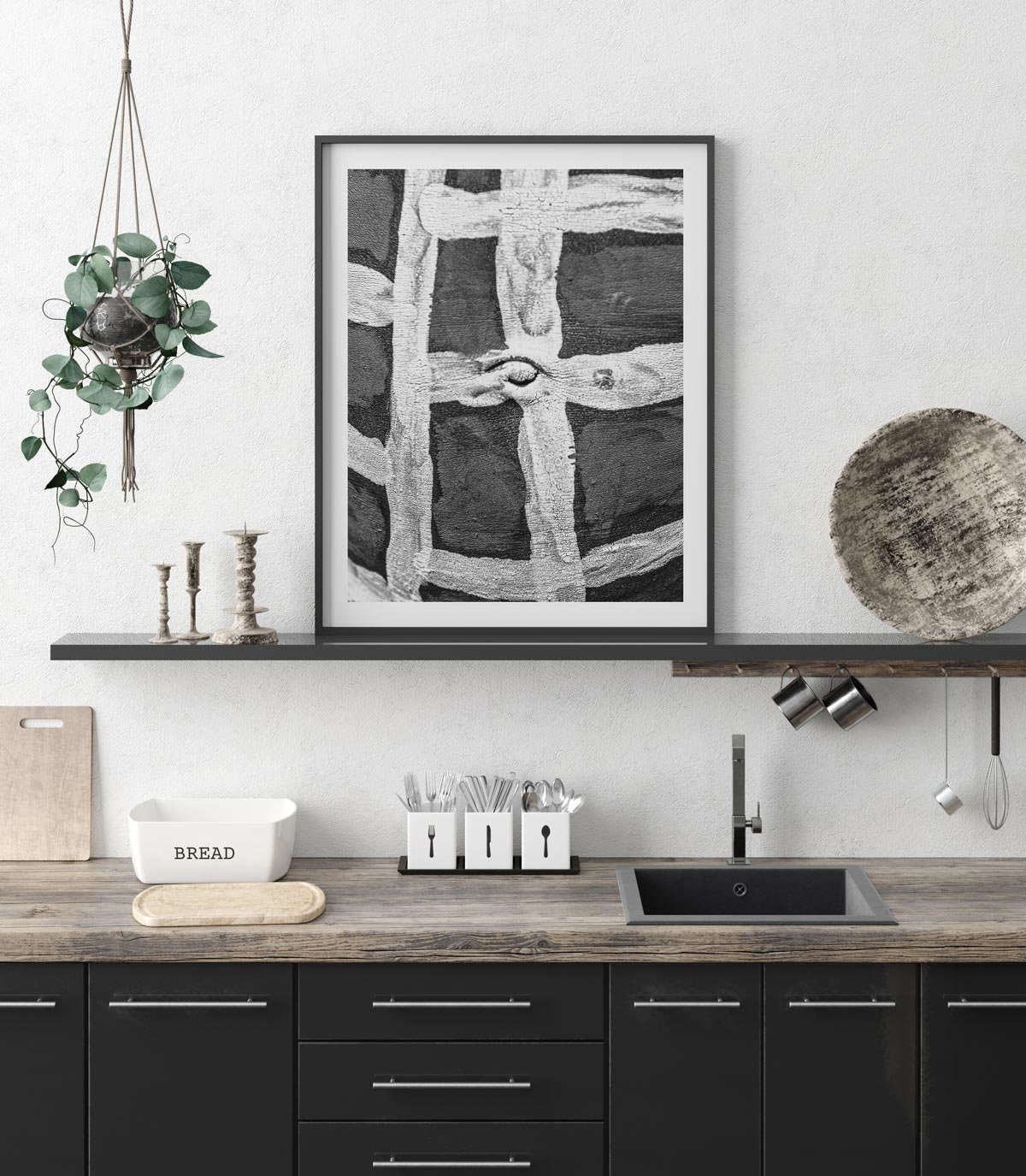 African American Art, Africa Wall Art, Ethiopia Tribe, Kitchen Print ...