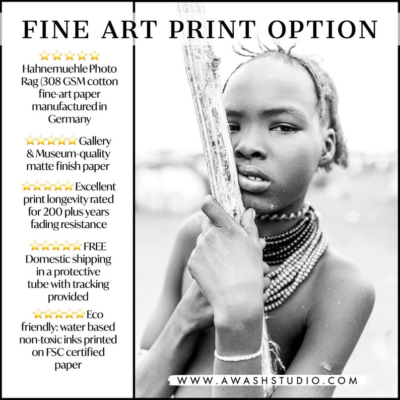 Black Woman Portrait, Wall Art Print, African American Art, Black And White Photography, Stretched Ethnic Canvas, Afrocentric Home Decor image 9