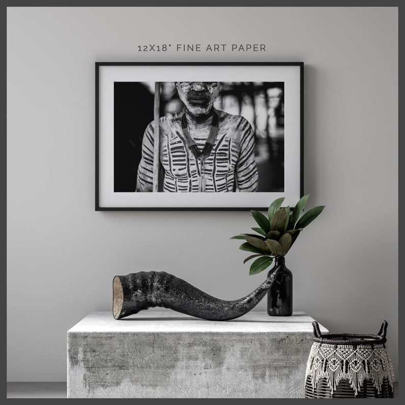 African Wall Art Africa Black and White Photography Etsy