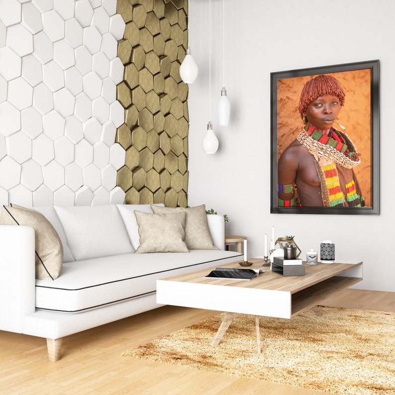 African Tribal Wall Art Prints Ethiopia Photography Hammar Etsy