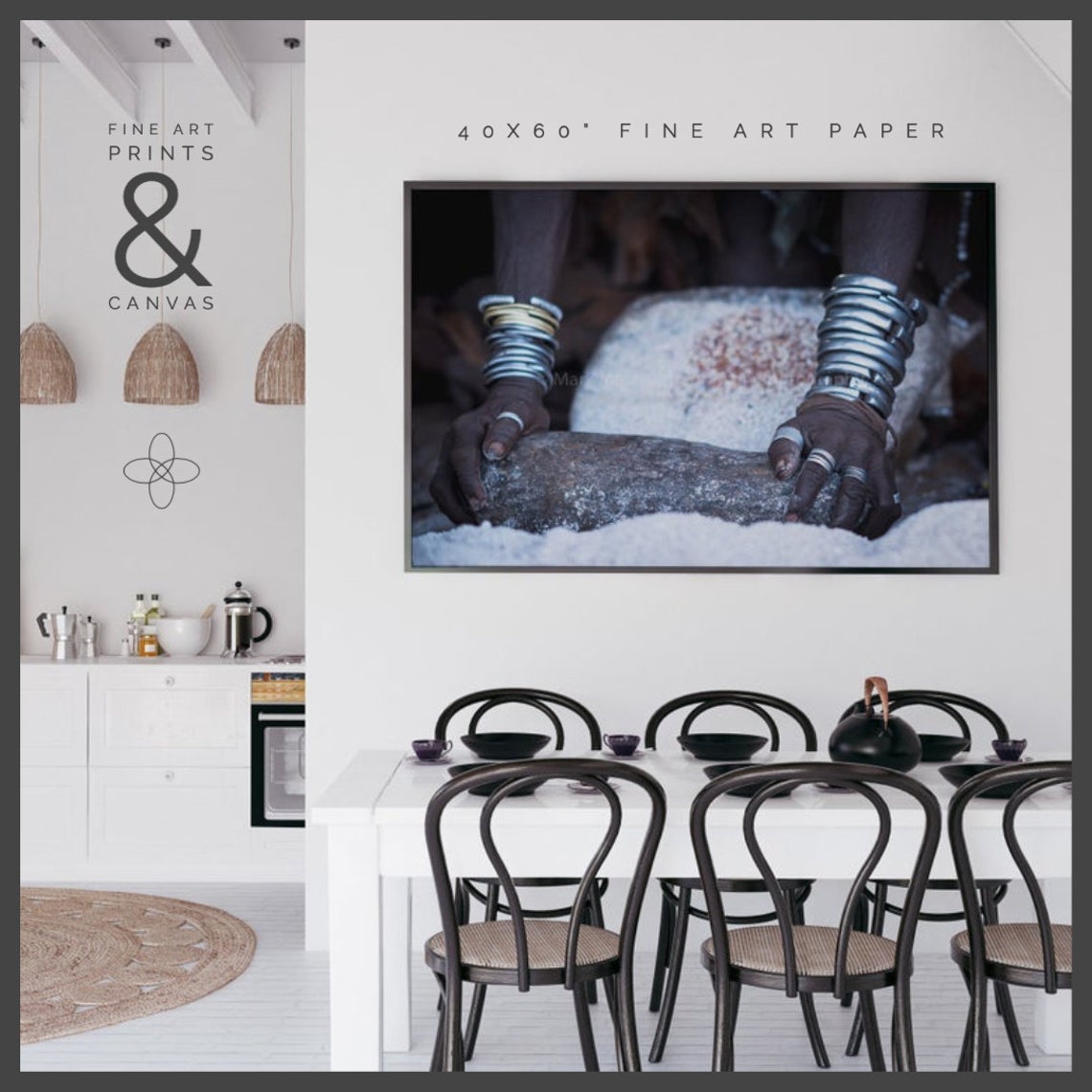 African American Art Kitchen Wall Decor Ethiopia Tribal Art Etsy