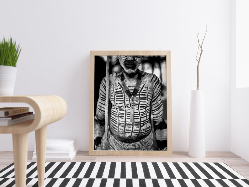 African Wall Art Africa Black and White Photography Etsy