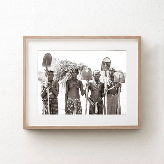 African American Art Kitchen Wall Decor Ethiopian Art Black Etsy