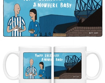 Everywhere and nowhere (swfc) mug - Sheffield Wednesday | owls | football