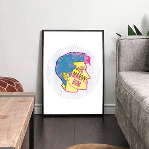 Arctic Monkeys &#39;Mardy Bum&#39; Lyrics - Print in Colour | Alex Turner | Music Wall Art | Quote | Home Decor | Typography | Poster | Illustration