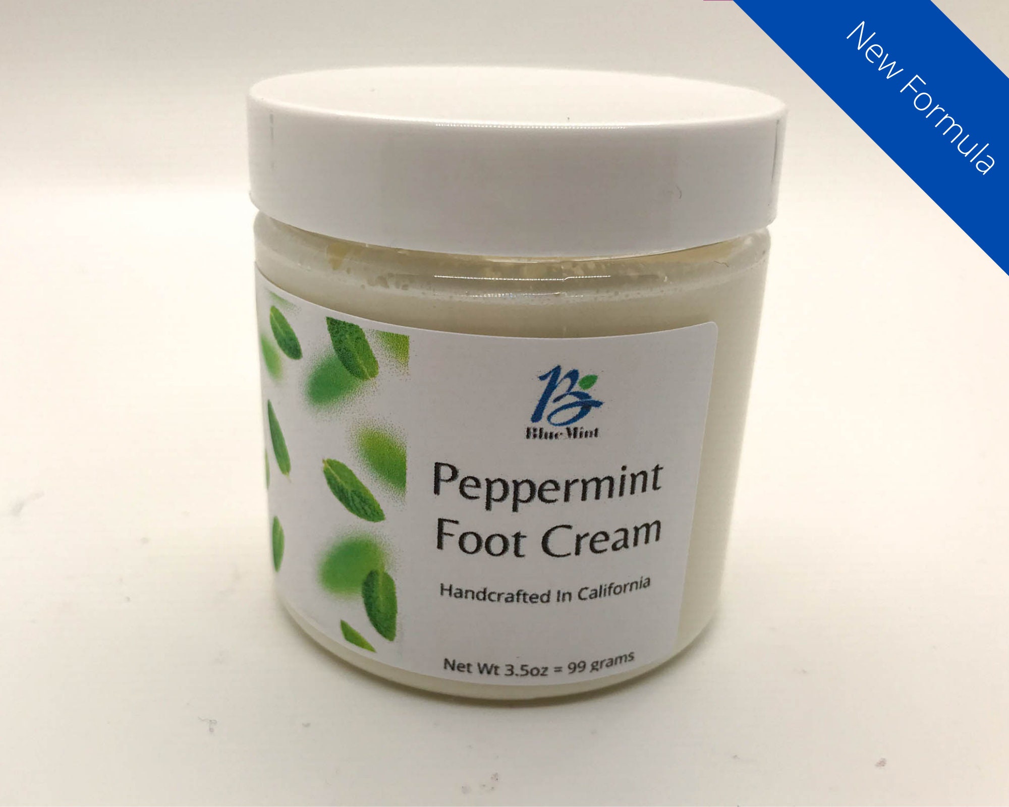 Peppermint Foot Cream Foot Lotion Peppermint Lotion Foot Etsy