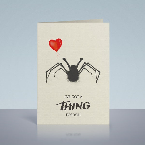 The Thing - Anniversary / Love Card / Valentine's