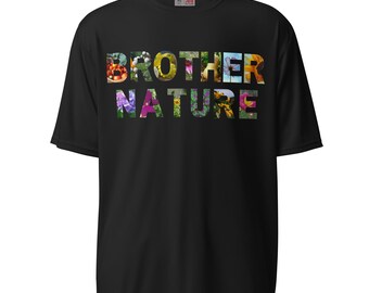 ブラザーネイチャー #TeamWoods ガーデニング ユニセックス パフォーマンス クルーネック Tシャツ