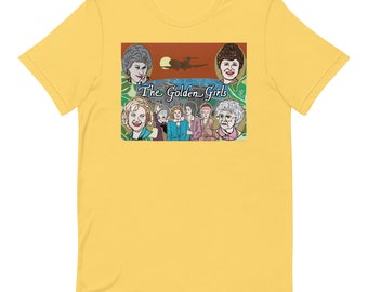 ゴールデン・ガールズ #Papercutting トリビュート「友達でいてくれてありがとう」ユニセックスTシャツ