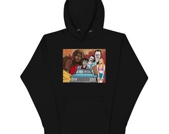 ジャッキー・ブラウンにコットンが登場 - ペーパーカッティングトリビュート ユニセックス パーカー
