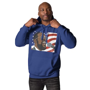 Marvin Gaye Singing National Anthem - NBA Allstar Game 1983 Unisex Hoodie