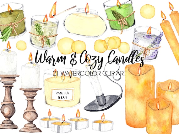 Cozy Beeswax Candles