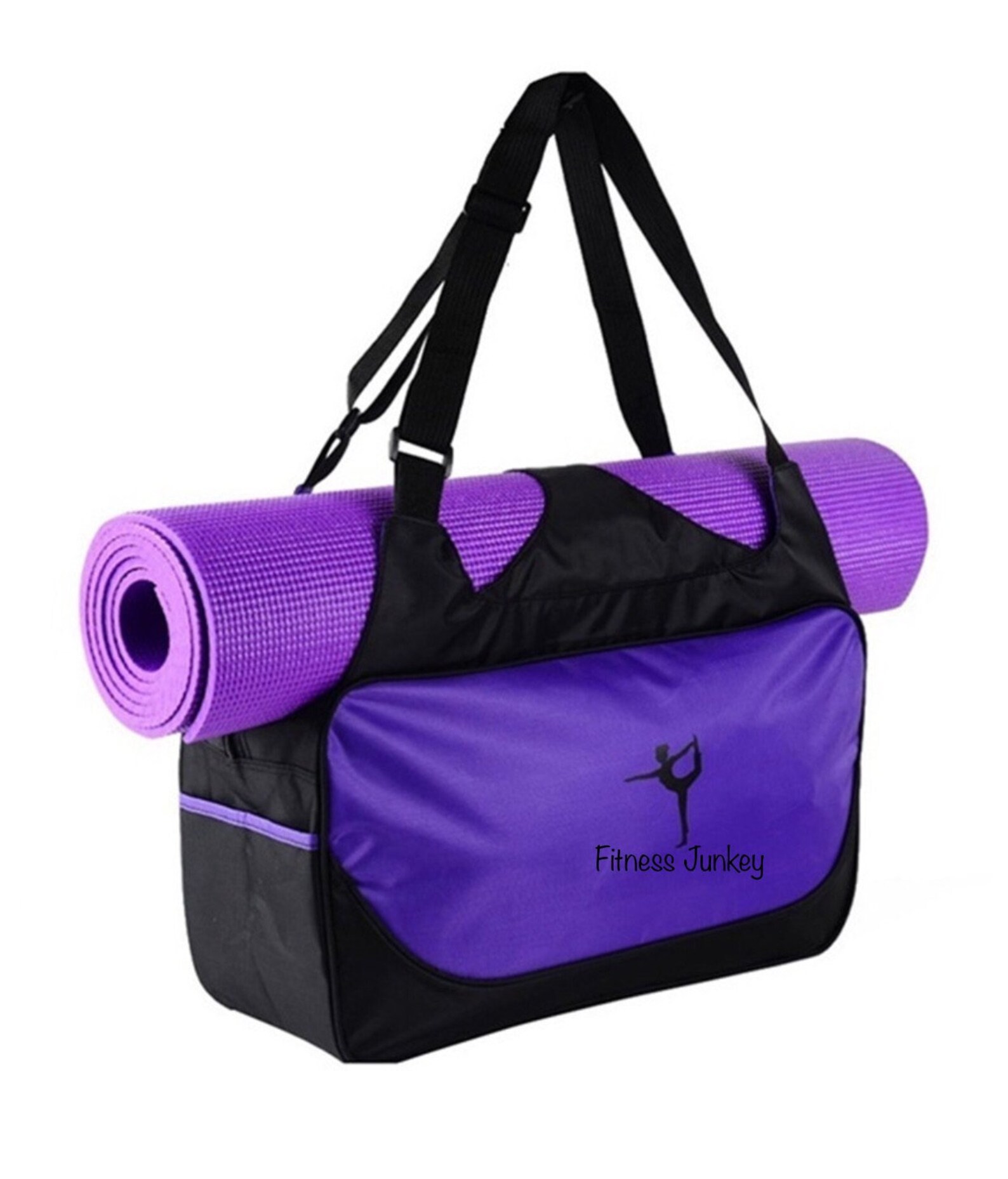 MCHIVER Yoga Tasche Damen/Herren - Große Sporttasche Mit Verstellbarem Gurt