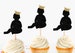 Notorious One Cupcake Toppers, Two Legit To Quit Cupcake Toppers, Hip Hop Cupcake Toppers 