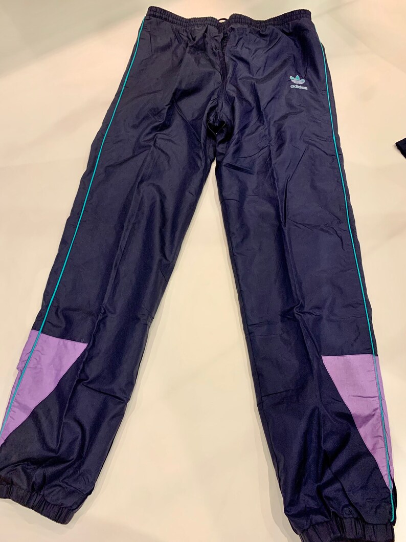 90s Adidas Shell Suit Womens Size 38/40 Medium Etsy