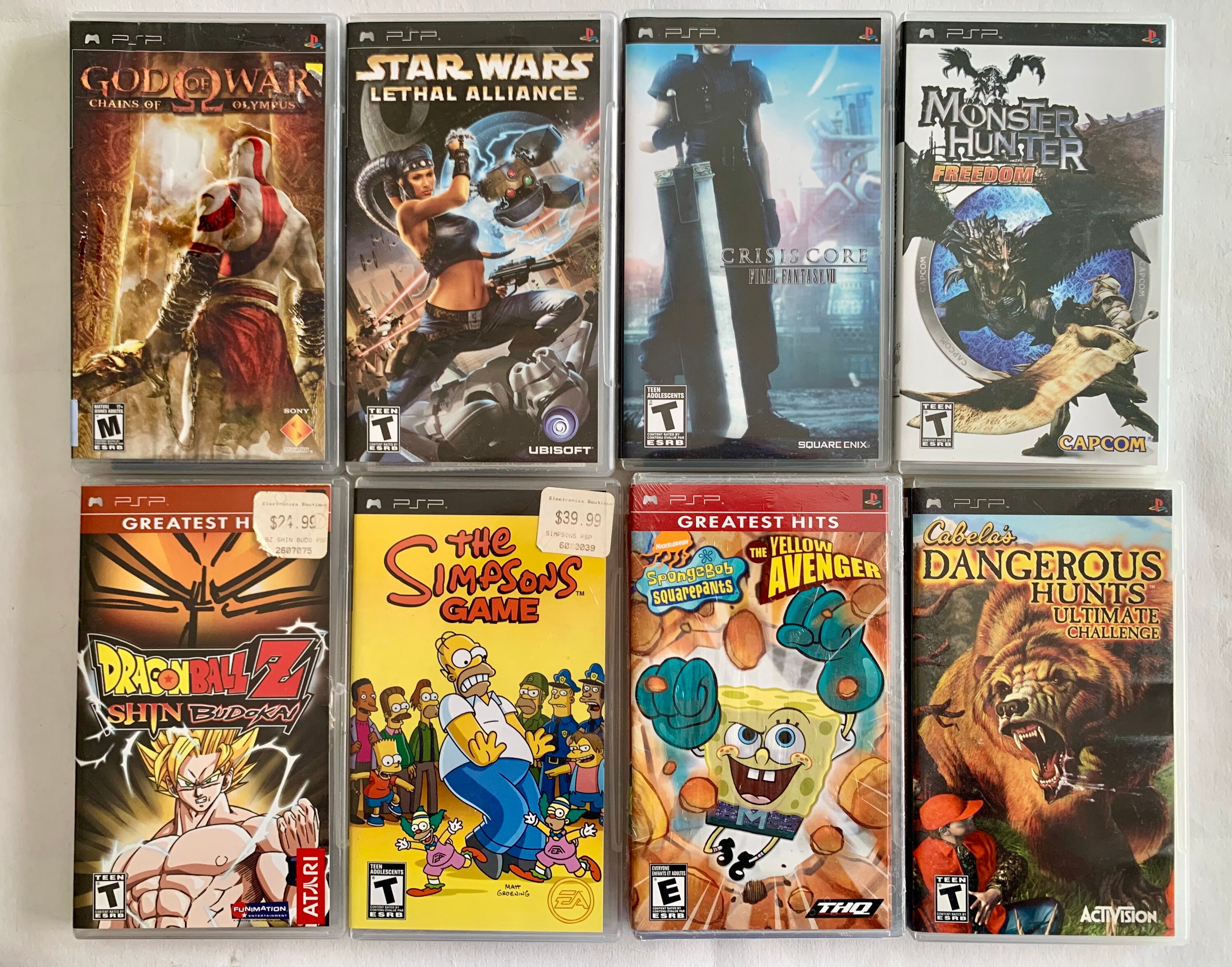 Sony Playstation Portable PSP Games Collection - Etsy