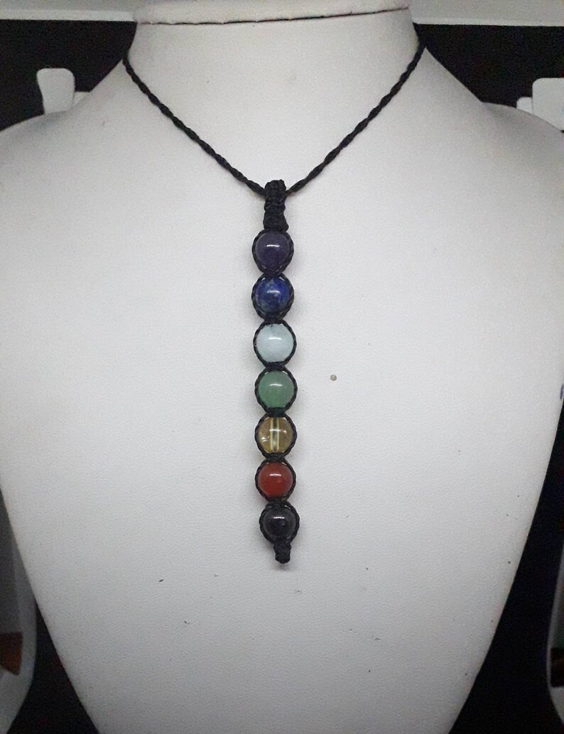 7 chakra necklace 