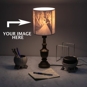 Lampe photo personnalisée en lithophane pour décoration de mariage, cadeau personnalisé