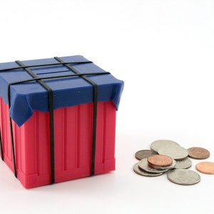 PUBG Airdrop Piggybank Care Package Caixa Presente para Ele Impresso em 3D