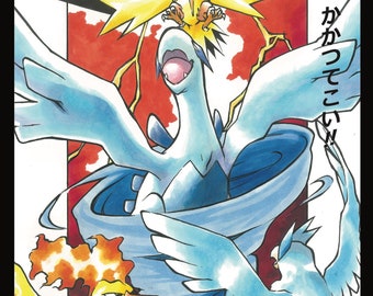 ポケモンRBGYアニバーサリー！全部捕まえよう！A3サイズポスター