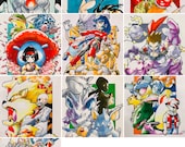 ポケモン R/B/Y ジムリーダーと赤/青 A4サイズポスター10枚セット