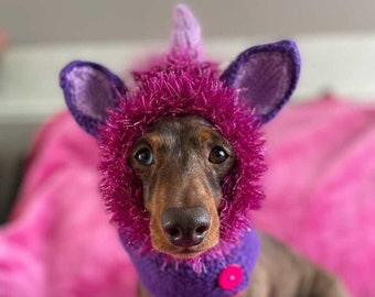 The Magical Unicorn Dog Hat - Dogs, Pets, Dog Hat, Unicorn Dog Hat, Pet Hat, Dog Clothing, Pet Clothes, Pet Clothing, Dog Clothes,