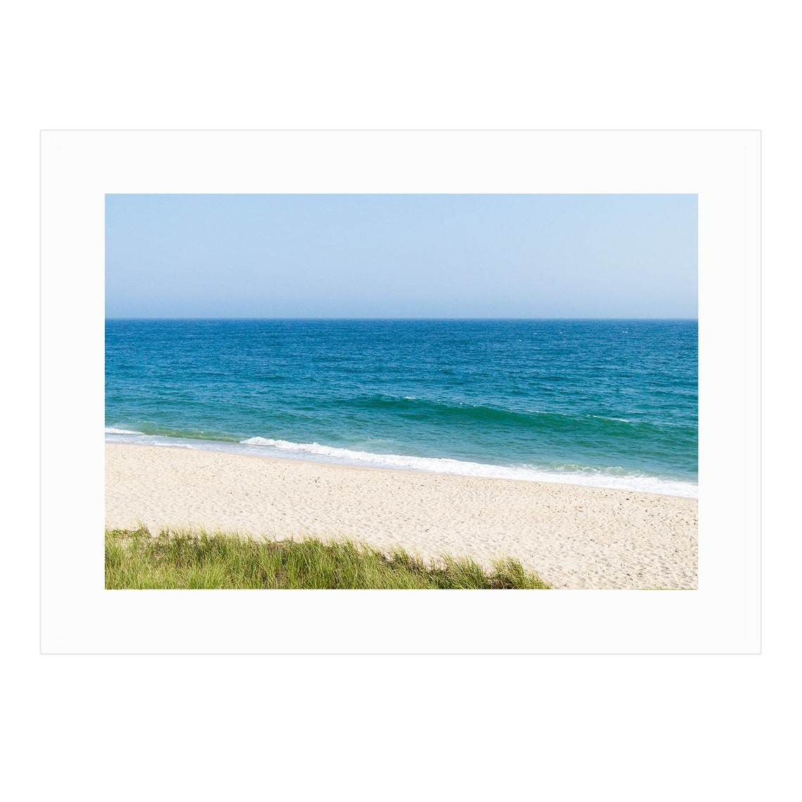 Tom Nevers Beach Framed Nantucket Art Print | Etsy