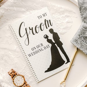 Groom Gift - Gift for Groom from Bride - Groom Book - Groom Card