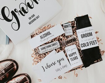Groom Gifts - Groom Socks - Groom Gift from the Bride on Wedding Day - Grooms Gift Box - Gift for Groom