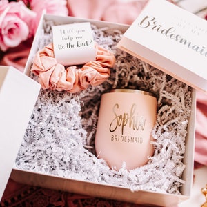 Bridesmaid Proposal Box Set, Bridesmaid Gifts, Bridesmaid Box, Will you be my Bridesmaid Box, Bridesmaid Gift Box, Maid of Honor Proposal