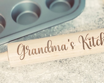 Mattarello inciso, Regalo per la mamma, Regali da forno, Regalo di Natale per la mamma, Mattarello in legno, Utensili da cucina, Mattarello di Natale, Decorativo