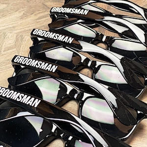 Groomsmen Sunglasses - Personalized sunglasses - Wedding Party Sunglasses - Wedding Sunglasses - Groomsmen Gift -