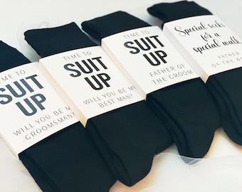 Groomsmen Socks, Groomsmen Proposal Gift, Best Man Proposal, Groomsmen Gift,