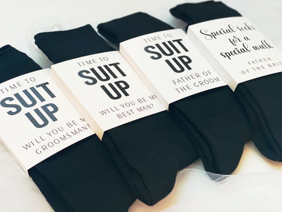 Groomsmen Socks, Groomsmen Proposal Gift, Best Man Proposal, Groomsmen Gift, Best Man socks, Bridesman Gift, Socks for the Bridal Party,