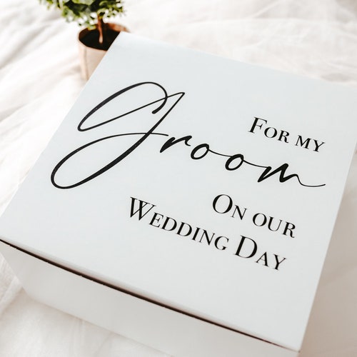 Groom Gift From the Bride on Wedding Day Gift for Groom Etsy UK